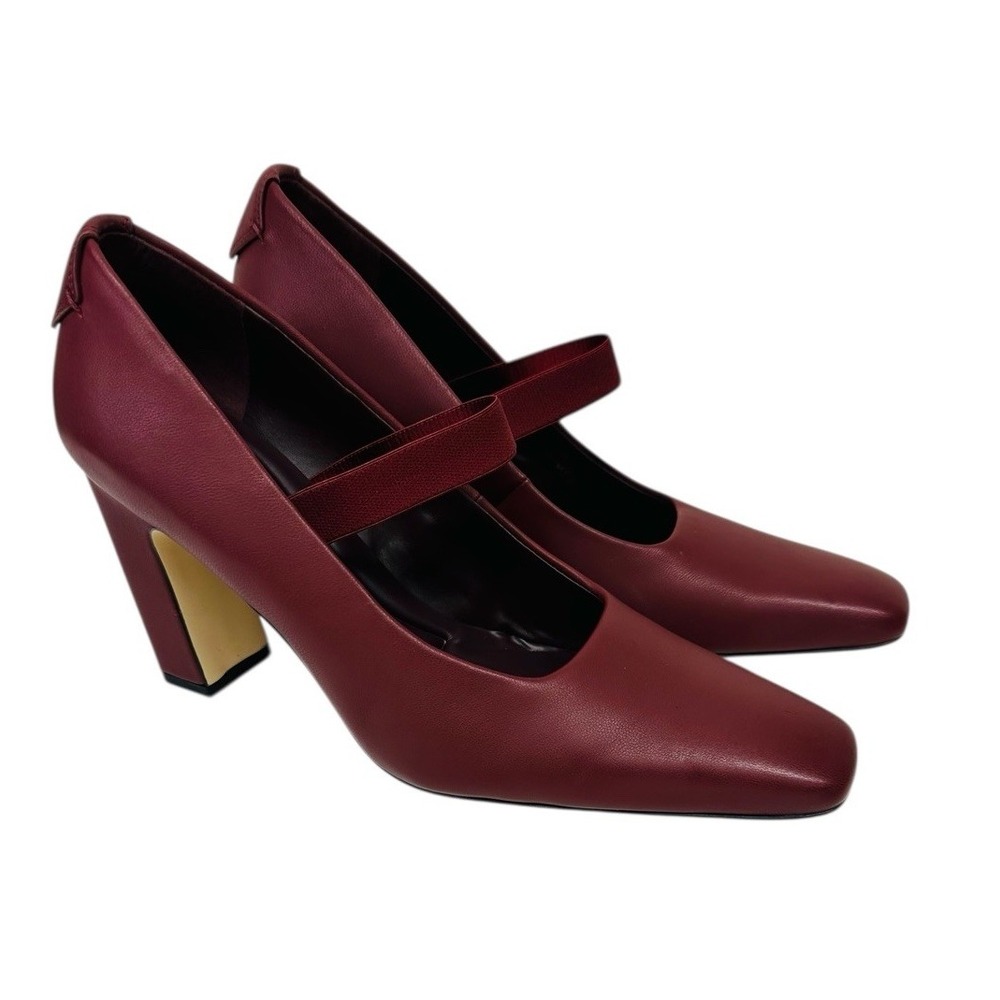 Franco‎ Sarto Womens Flexa Bria Square Toe Pump Block Heel Size 9M NWB - Picture 8 of 9